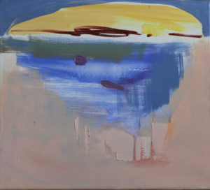 Headland by Noël O´Callaghan, oil on canvas, 40x50cm, 2020