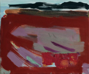 Seaweed Season by Noël O´Callaghan, oil on canvas, 25x30cm, 2020